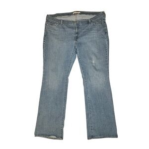 Levi's Classic Blue Bootcut Jeans Plus Size Women's 24W